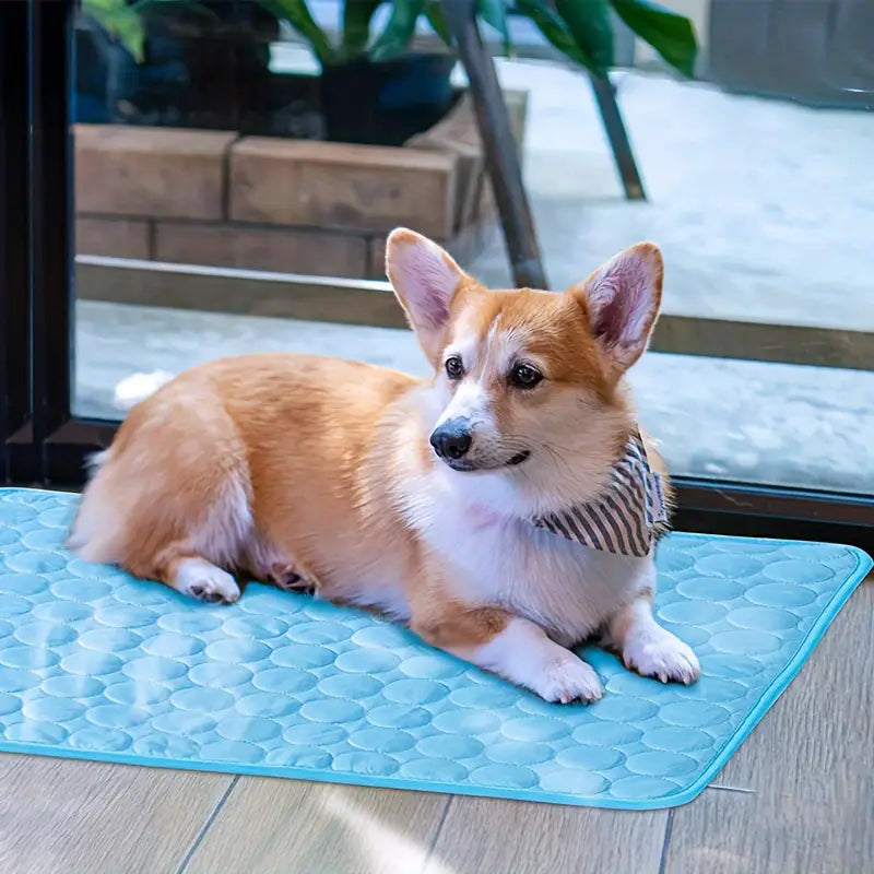 Dog Mat Cooling Summer Pad Mat For Dogs Cat Blanket Sofa Breathable Pet Dog Bed Summer Washable For Small Medium Large Dogs Car Woof Avenue