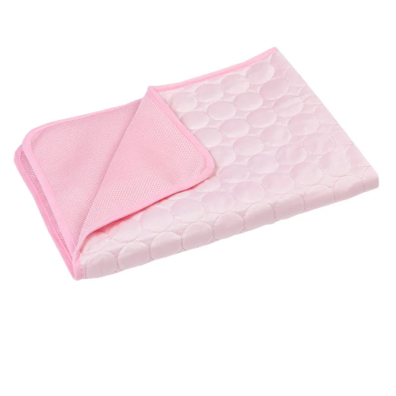 Dog Mat Cooling Summer Pad Mat For Dogs Cat Blanket Sofa Breathable Pet Dog Bed Summer Washable For Small Medium Large Dogs Car Woof Avenue