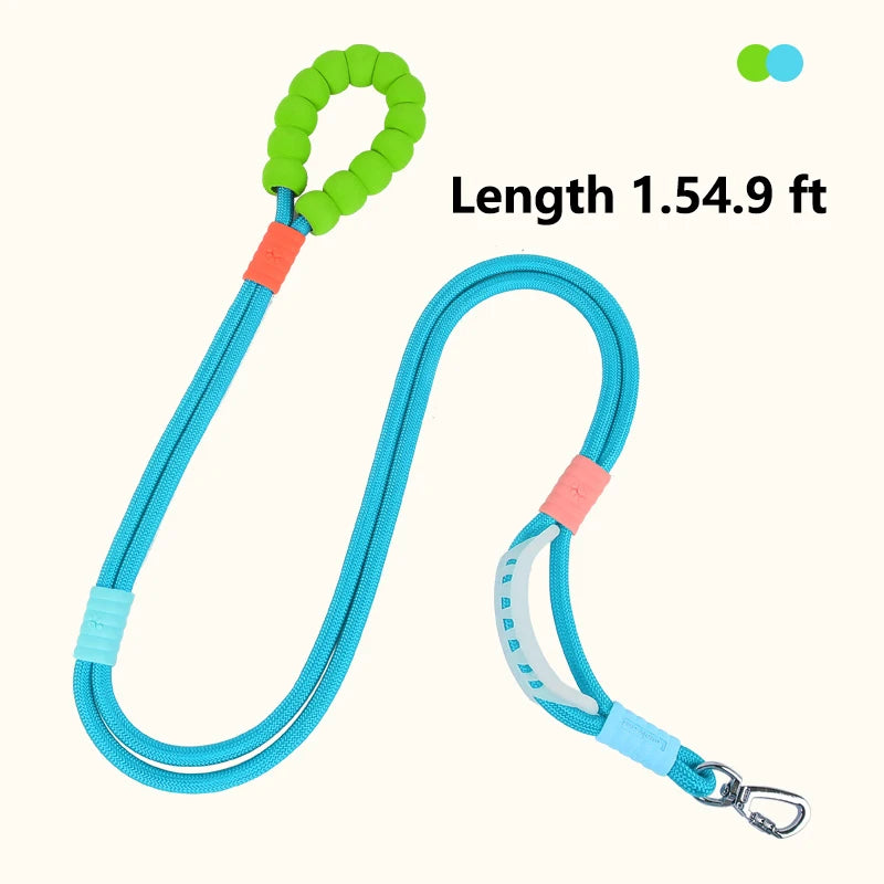 Versatile Pet Traction Leashes with a Comfortable Foam Handle Woof Avenue