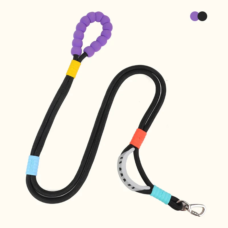 Versatile Pet Traction Leashes with a Comfortable Foam Handle Woof Avenue