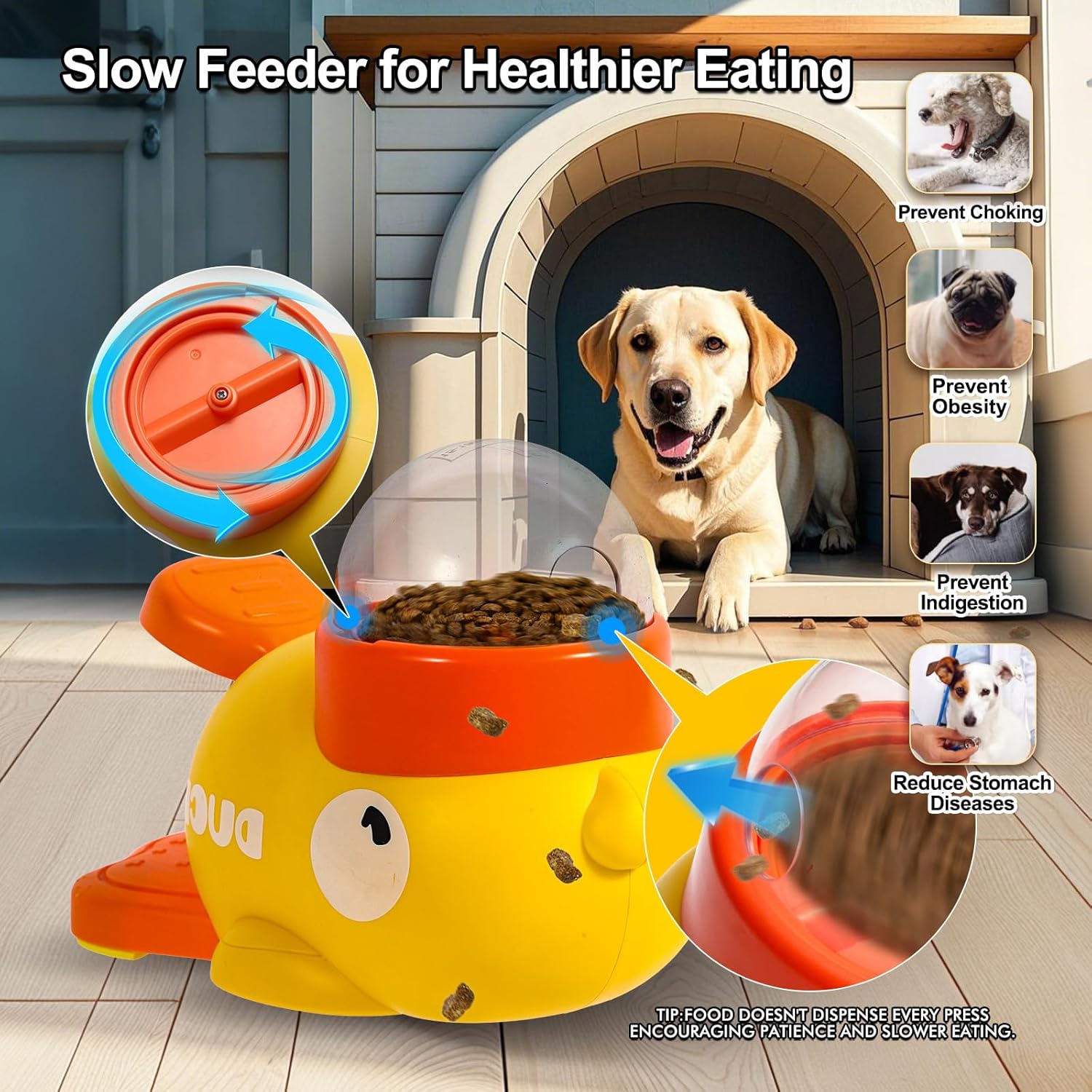 Dog Puzzle Feeder – Smart Mealtime Fun - Woof Avenue
