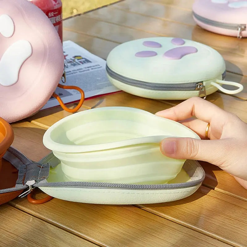 PupTrip™ Portable Travel Food Bowl - Woof Avenue