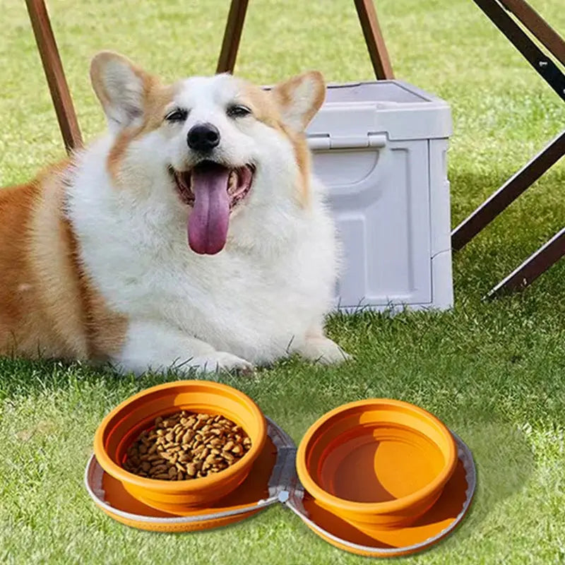 PupTrip™ Portable Travel Food Bowl - Woof Avenue